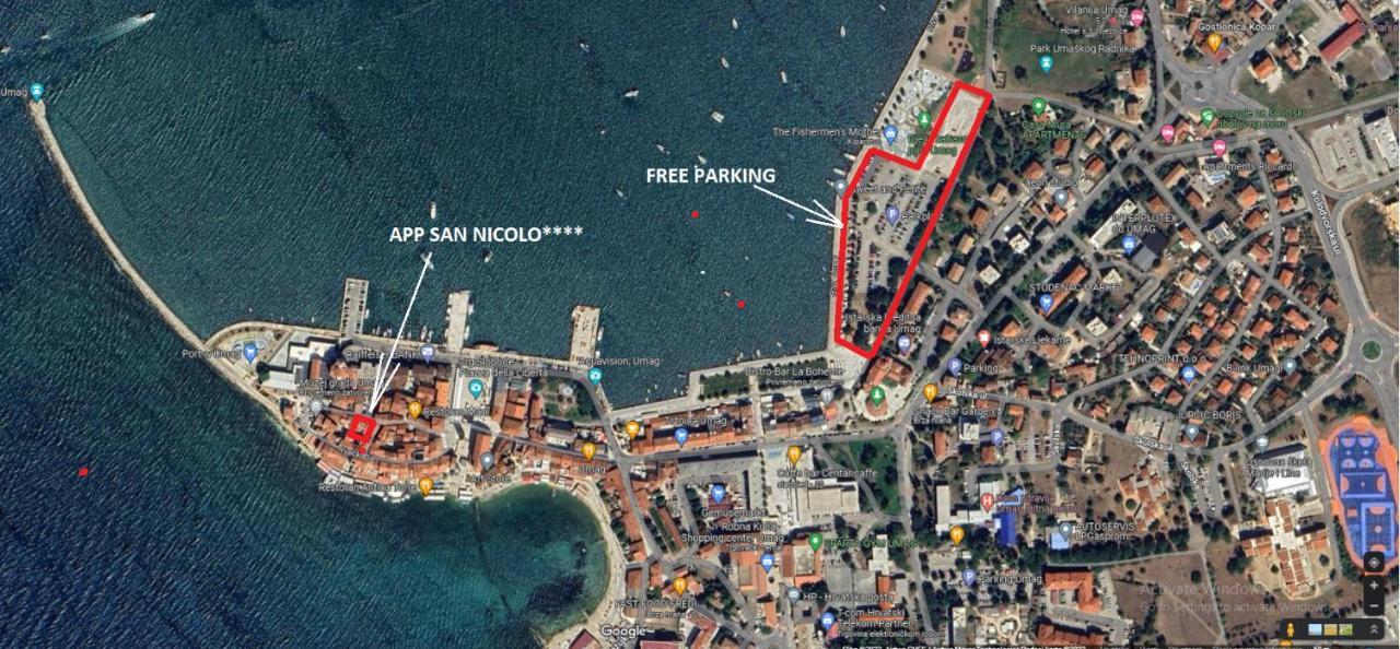 Appartement San Nicolo à Umag Extérieur photo